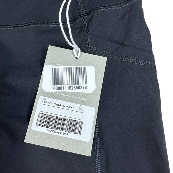 EVERLANE Black The Perform Pocket Legging Pants Size Small NWT Workout Gym Yoga - Picture 2 of 5